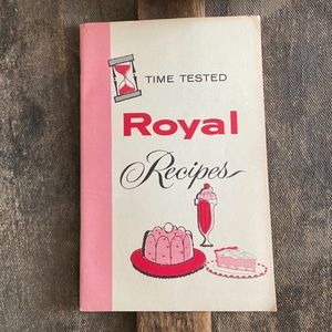 VTG TIME-TESTED ROYAL RECIPES BOOKLET